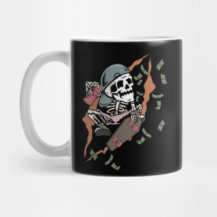 Skater skull Mug